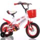 red white kids bike model