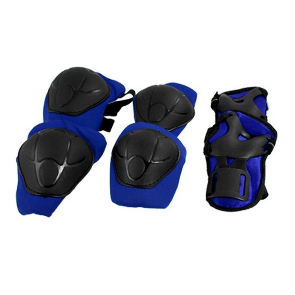 blue-knee-guards-set