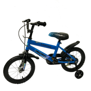 18" blue bicycle