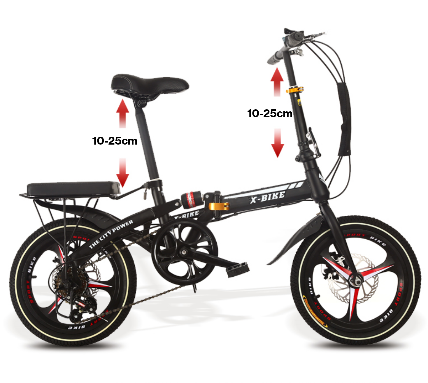 x-bike foldable bicycle