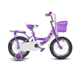 purple bicycle