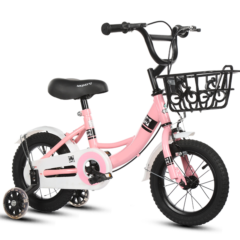 kids pink bike