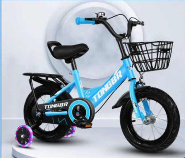 blue frame bike 12 inch