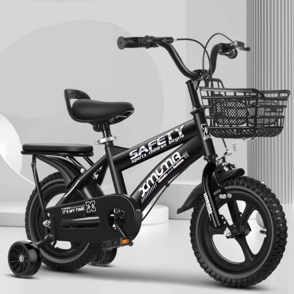 14 inch full black frame bike
